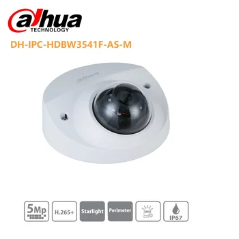 

Dahua Original IPC-HDBW3541F-AS-M 5MP Lite AI POE Built-in Mic SD Card Slot H.265 50M IR Onvif IP67 IK10 Starlight IP Camera
