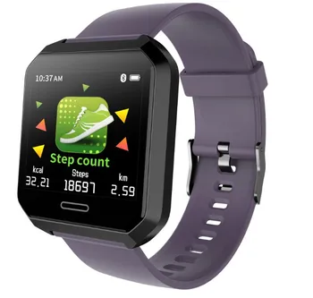 

Smart Bracelet Variety Feature Sports Mode Large Color Screen Heart Rate Blood Pressure Waterproof Bluetooth