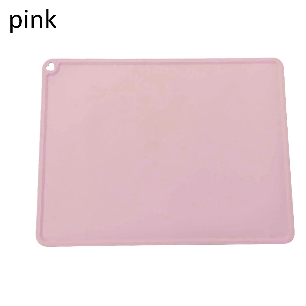 Waterproof Mat Pink 2.4L автоматический фонтан для воды для домашних животных, кошек, светодиодный, электрический, USB, для собак, для домашних животных, бесшумная поилка, питатель, миска для домашних животных, фонтан, диспенсер для питьевой воды - Цвет: Waterproof Mat Pink