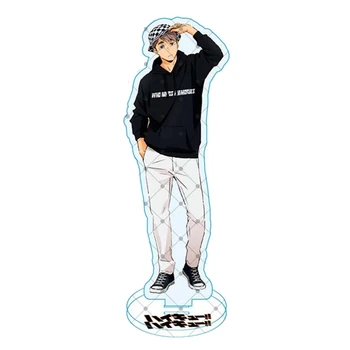 

Anime Haikyuu!! Figures Desk Plate Models Anime Acrylic Stand Model Toys Training Camping Action Figures Activities Desk Decor