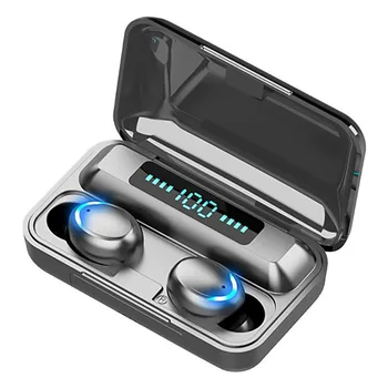 

New LED Bluetooth Wireless Earphones Earbuds TWS Touch Control Sport Headset Noise Cancel Earphone
