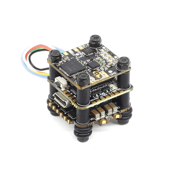 HGLRC FD413-VTX стек 16x16 2-4S F411 FC 13A BLheli_s 4в1 ESC 400 МВт VTX для зубочисток micro quads tinywhoop