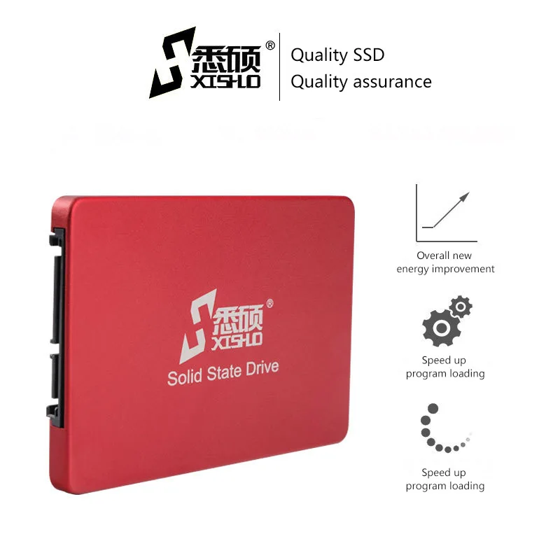 2.5 Inch 240G 512G 256G 128G SSD Solid State Drive 120G SATA3 Xishuo Notebook Desktop Computer