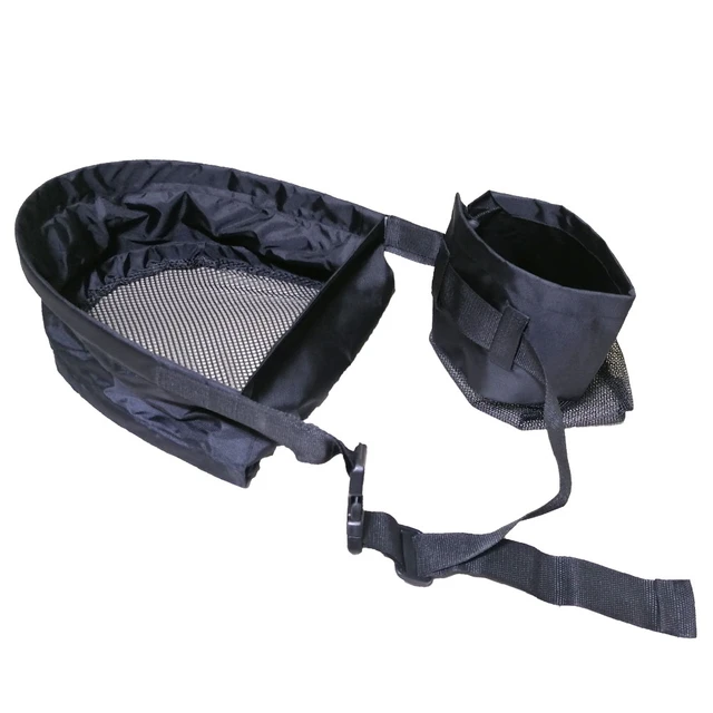 Fly Fishing Mesh Tray Stripping Basket Bag With Waist Belt/Carry