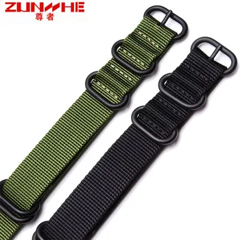 

The NATO nylon band canvas watch with a male and female substitute seiko citizen 18 19 20 21 22 mm.