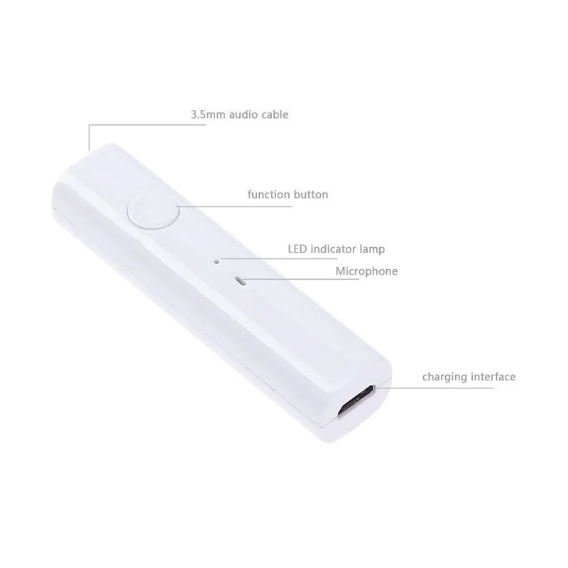 DOITOP BT-09 беспроводной Bluetooth приемник 3,5 мм разъем передатчик AUX аудио музыка беспроводной приемник кабель Бесплатный домашний автомобильный адаптер