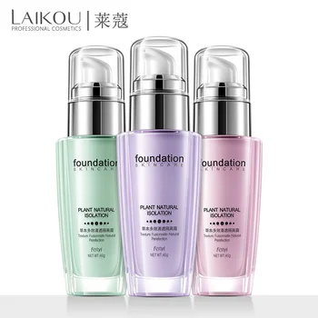 

Face Primer Makeup Base Concealer Pores Dark Circles Dark Bags Face Brighten Cream Oil Control Make Up Foundation Cosmetic 40ml