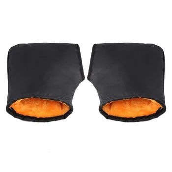 

NEW-1Pair 22cm Motorcycle Winter Cold-Proof Warm Glove Motorcycle Waterproof Windproof Warm Handlebar Cover
