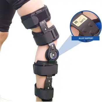 

Unisex Knee Brace Recovery Stabilization Adjustable Knee Sprain Support Stabilizer Brace Pain Relieve Therapy Health Care