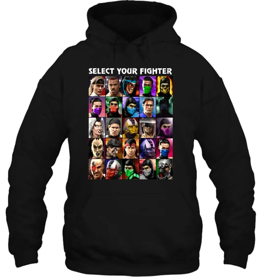 Мужская толстовка с капюшоном Выберите свой боец UMK3 Mortal Kombat женская уличная одежда