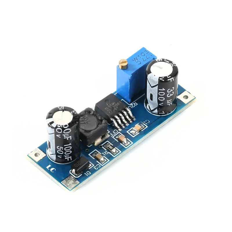 RISE-panel Xl7015 Dc Регулируемый понижающий модуль питания Вход 5-80Vdc-Dc преобразователь