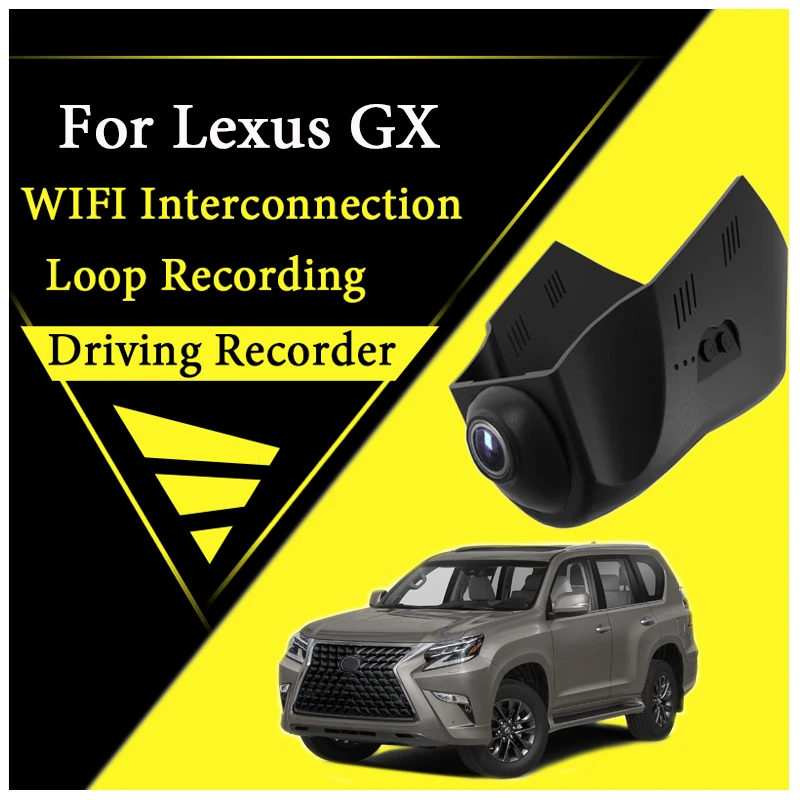 

"For Lexus GX For Toyota Land Cruiser Prado J150 2010~2020 Car Road Record WiFi DVR Dash Camera Driving Video Recorder