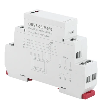 

Voltage Monitoring Relay Phase Sequence and Phase Failure Protection Relay 10A 1SPDT GRV8-03 M460