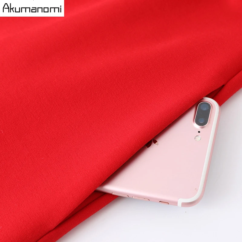 Осеннее, весеннее, рождественское платье для женщин, плюс размер, 5xl, круглый вырез, длинный рукав, повседневное, красное, мини, офисное, элегантное платье, Vestido Robe Femme
