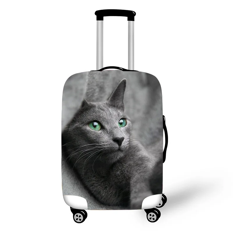Kawaii Cat чемодан защитный чехол водонепроницаемый плотный эластичный женский чемодан чехол Apply18-32 Inche аксессуары для путешествий - Цвет: 5