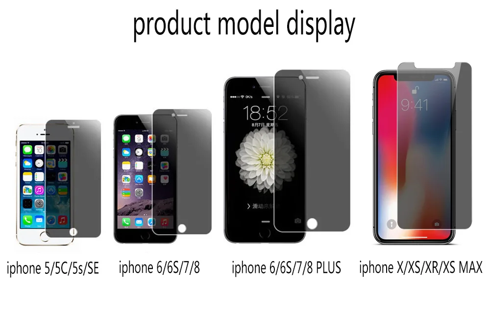 מזג זכוכית מקרה עבור iPhone 13X12 6S 7 8 בתוספת XR XS מקסימום פרטיות מסך להגן על iPhone 11 פרו מקס אנטי מרגלים להגן על סרט phone cases for iphone 11