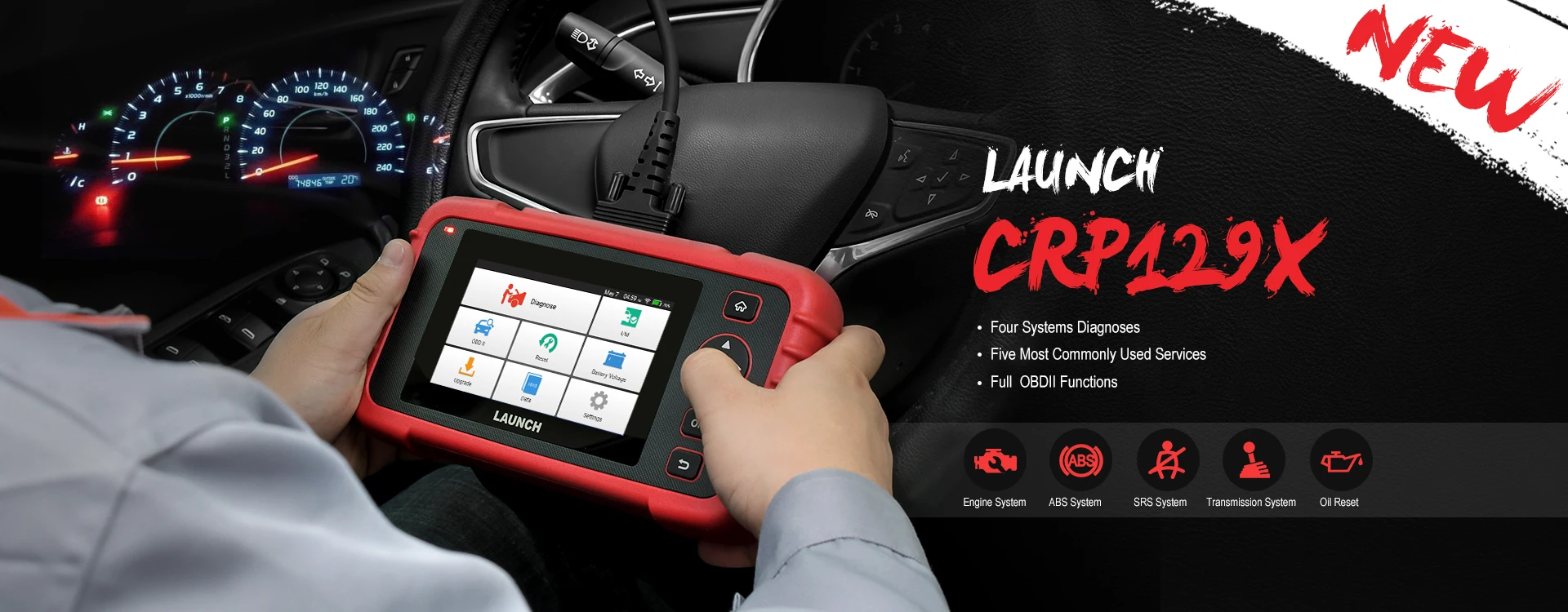 Launch X431 CRP129X OBD2 автомобильный сканер launch диагностический сканер автомобильный диагностический инструмент автоматический диагностический PK launch CRP129