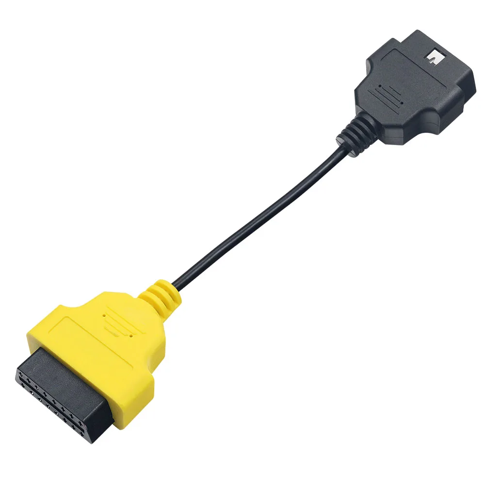 1pcs for Fiat Ecu Scan Adaptor Connector 16pin OBD2 16pin Cable OBD Cable For Fiat Alfa Romeo 6 Color obd2 scanner,obd code reader,car diagnostic cable