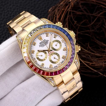

2020 New Rolex- Oyster Perpetual Stainless Steel With Calendar Simple Mechanical Watch women and Men's Casual Watches Gift 59