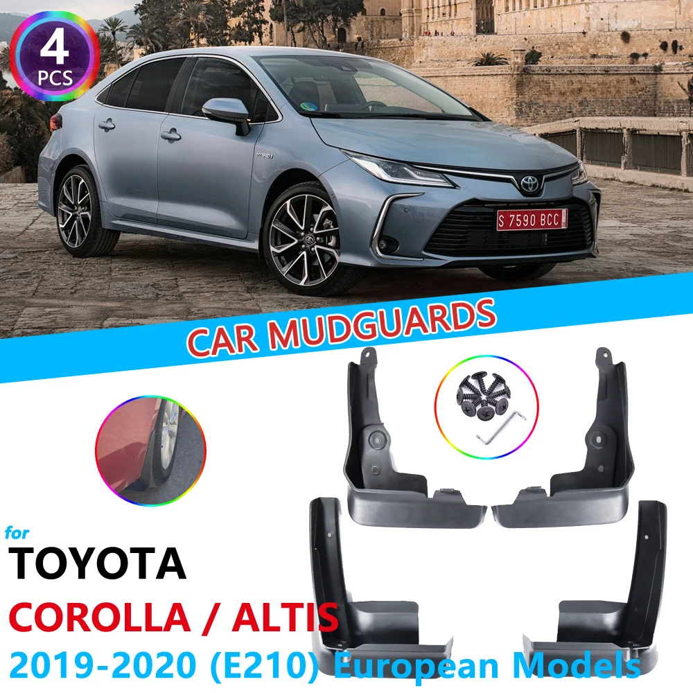 Брызговики для Toyota Corolla Altis E210 седан 2019 2020 2021 брызговики крыло автомобильные