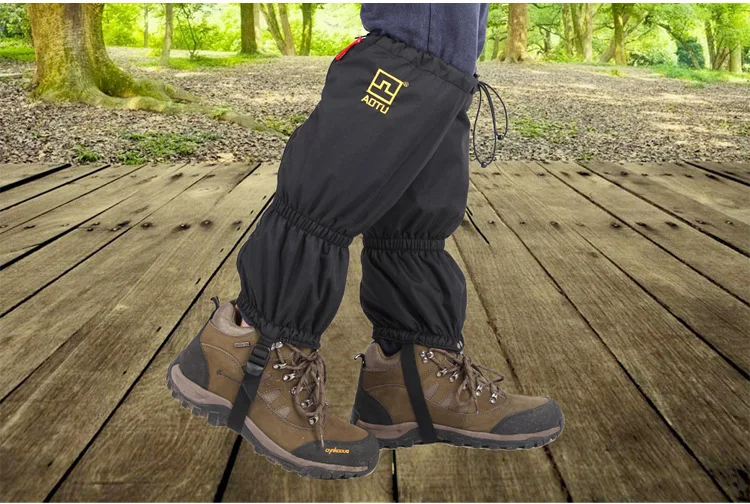 Outdoor winter warm leg set camping climbing insect leg set waterproof snow set cross-border AT8903 a generation of hair
