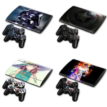 

Best selling most popular skin stickers for PS3 Slim 4000 Vinyl skin decal game accessories skin sticker
