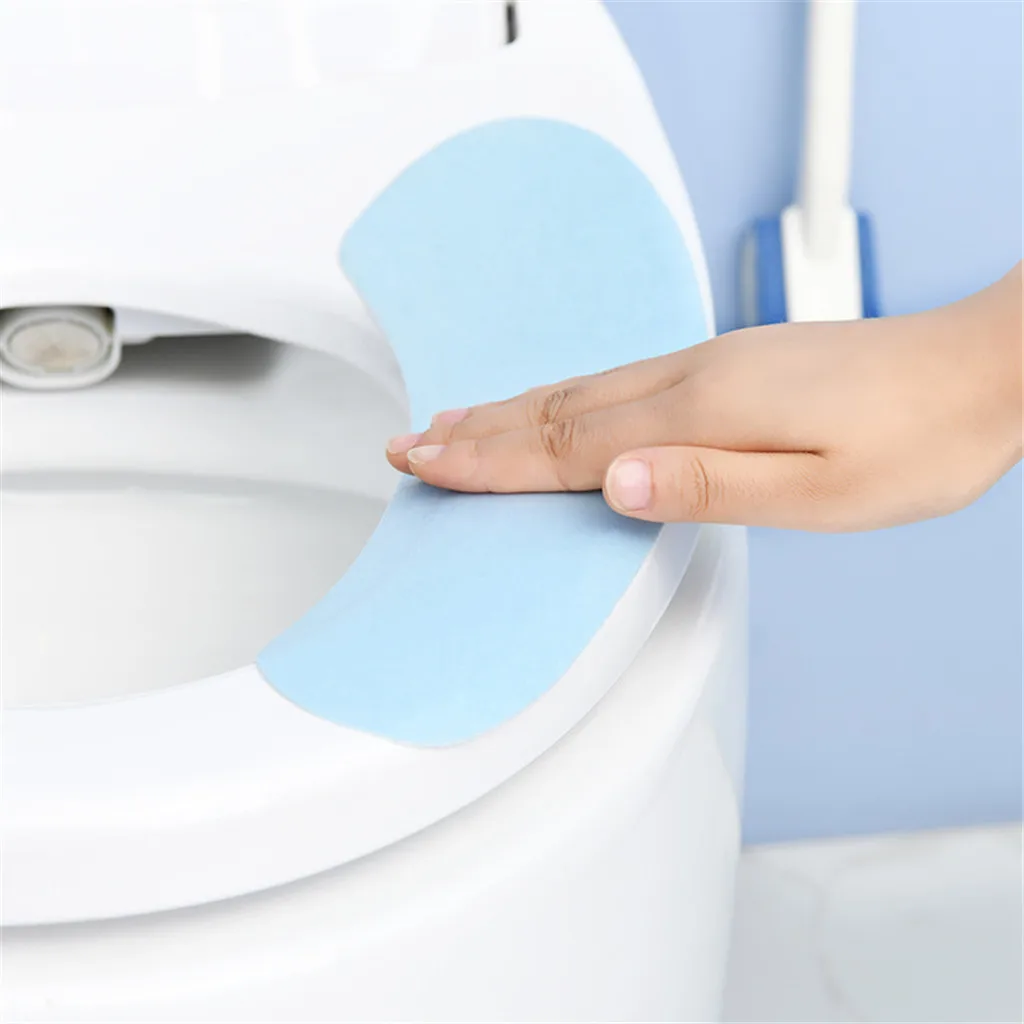 Bathroom Toilet Seat Cushion Closestool Washable Soft Warmer Mat Cover Pad TyCbA