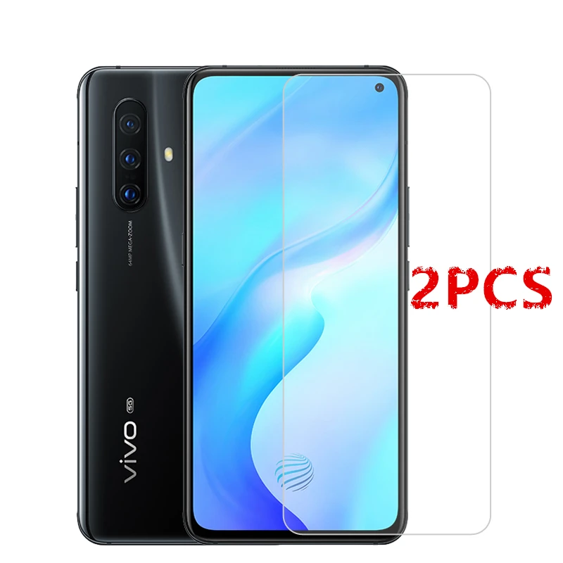 2 шт для Vivo X30 стекло Закаленное пленка 9H полный клей жесткий экран телефона