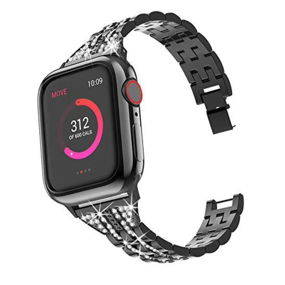 Ремешок для apple watch band 4 5 iwatch 44 мм 40 мм ремешок 42 мм 38 мм apple watch 5 4 3 2 1 аксессуары браслет из нержавеющей стали correa