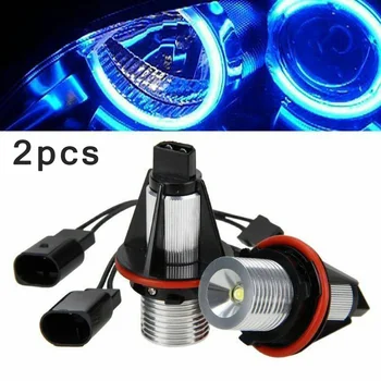 

LED Angel Eye bulb For BMW X5 E39 E60 E63 E64 6000K Replacement Parts Halo