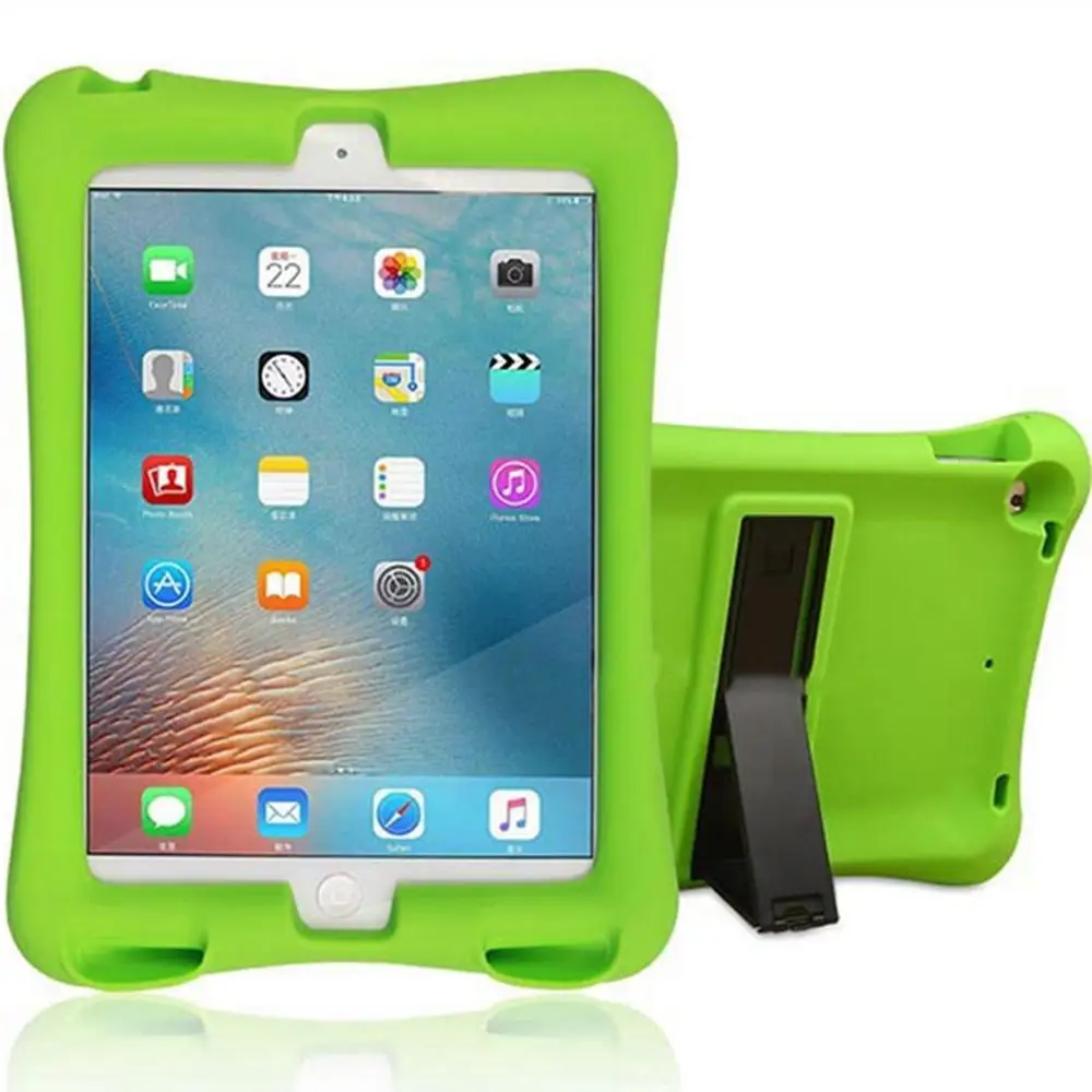Чехол для iPad Air 2 / cover мягкая силиконовая подставка детский противоударный чехол