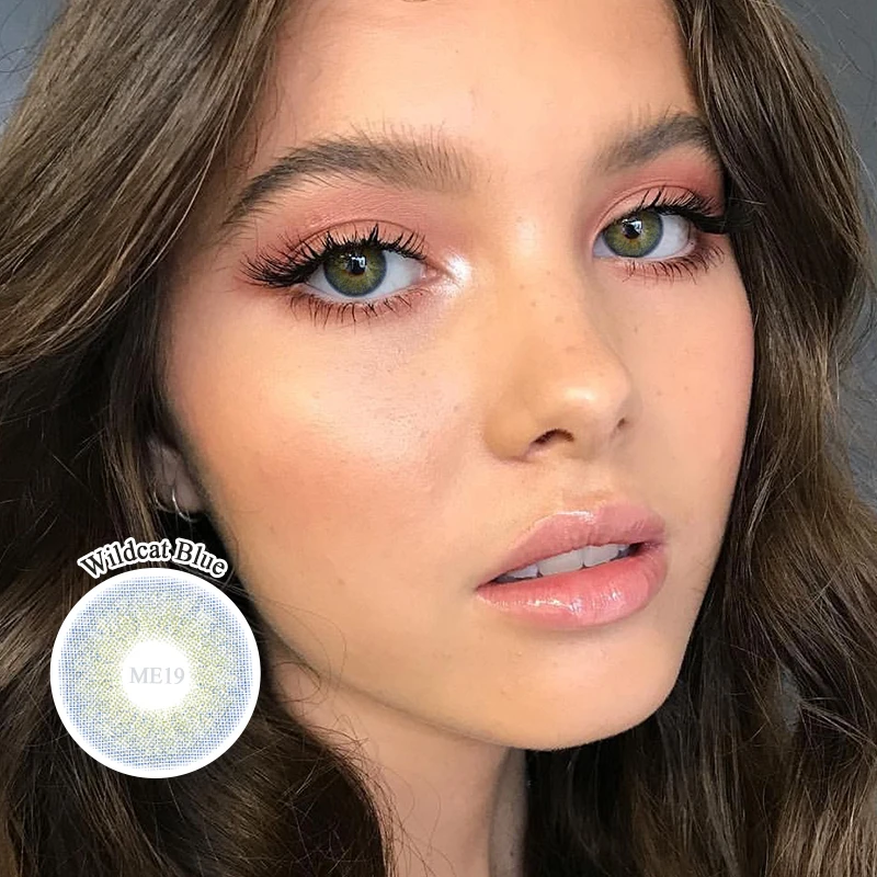 

[Fresh Lady] 1 Pair Wildcat Series Colored Contact Lenses for Eyes Colored Contact Lens Color Cosmetic Contacts Beautiful Pupil