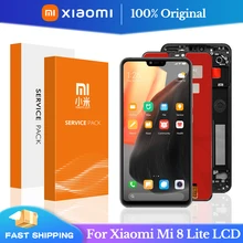 Ensemble écran tactile LCD avec châssis, 6.26 pouces, pour Xiaomi Mi 8 Lite Mi 8X, Original=