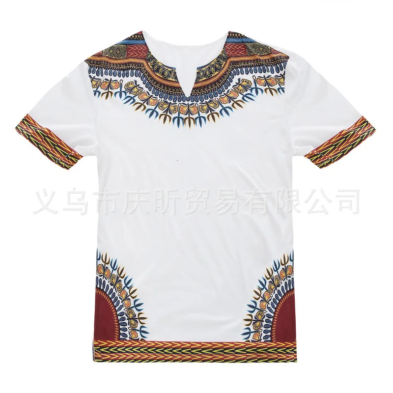 Африканская мужская одежда Bazin Riche Homme Dashiki футболка традиционная одежда с принтом Vestido Africano Ankara Топы модная блузка Футболка