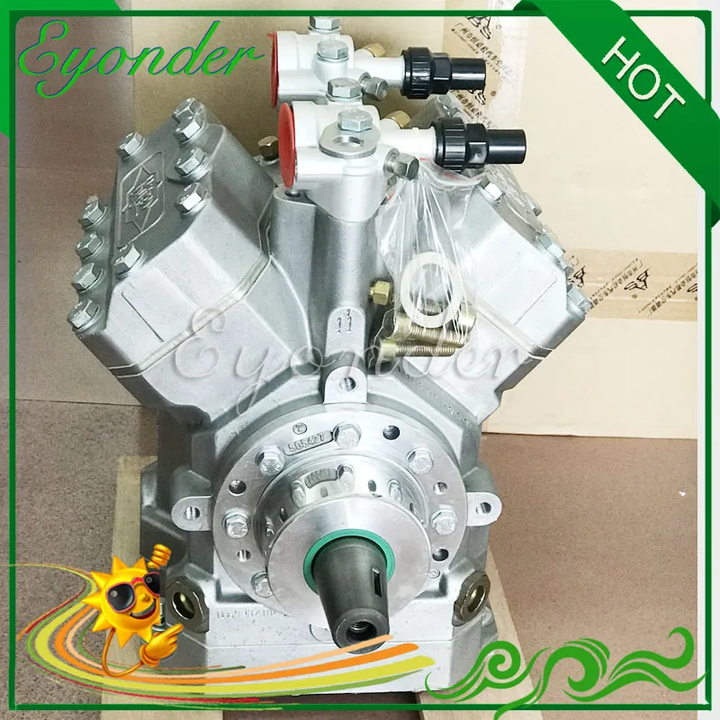 Воздушный компрессор кондиционера AC A/C для Bitzer Bus 4PFC 4PFCY 4UFCY 4NFCY 6UFCY 6NFCY 4UFRY 4NFRY 40425007 1100241A 240101208