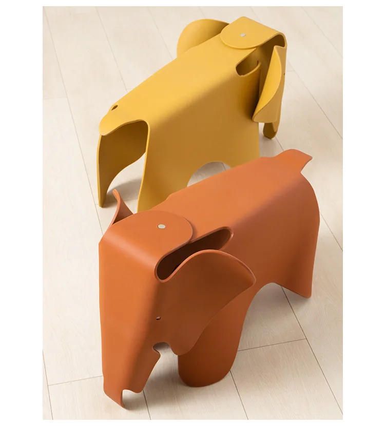 Tanio Nordycki kreatywny dekoracyjny słoń krzesło buty zmiana stołek śliczne sklep