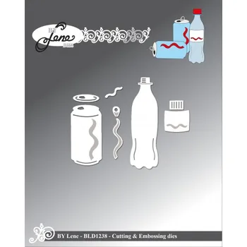 

Metal cutting dies Cola cans die mold decoration Scrapbook paper craft knife mould blade punch stencils die