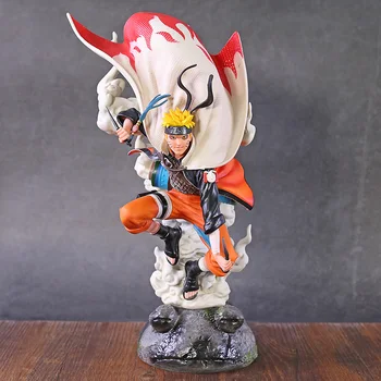

Naruto Shippuden Kyomei Uzumaki Naruto Kunai Battle Version GK Statue Figure Collectible Model Toy 32cm