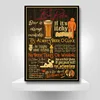 Beer Recipe Map Retro Kraft Paper Poster Home Decoration Painting Vintage Wall Art Sticker Picture Bar Room Cafe House Decor ► Photo 3/6