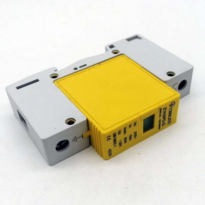 SPD DC 275 В 1 P 10 ~ 20KA сетевой фильтр Schutz gerяt Ableiter Niedrigen гаечный ключ Haus 3 pole защита от