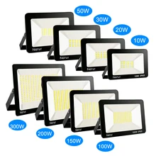 Светодиодный прожектор светильник мощностью 10 Вт, 20 Вт, 30 Вт, 50 Вт 100W 150W 200W 300W Водонепроницаемый IP65 Открытый Светодиодный отражатель светильник садовый светильник Точечный светильник Инж
