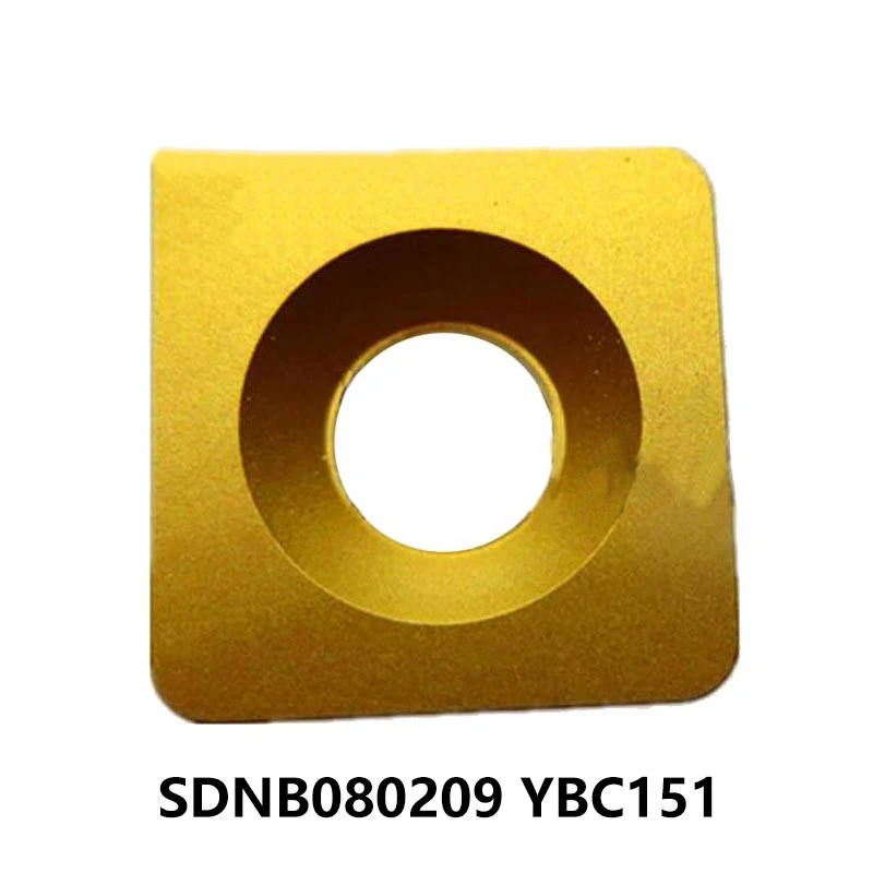 

Original Turning Tools SDNB080209 YBC151 SDNB 080209 SDNB0802 Carbide Inserts Lathe Cutter processing Steel