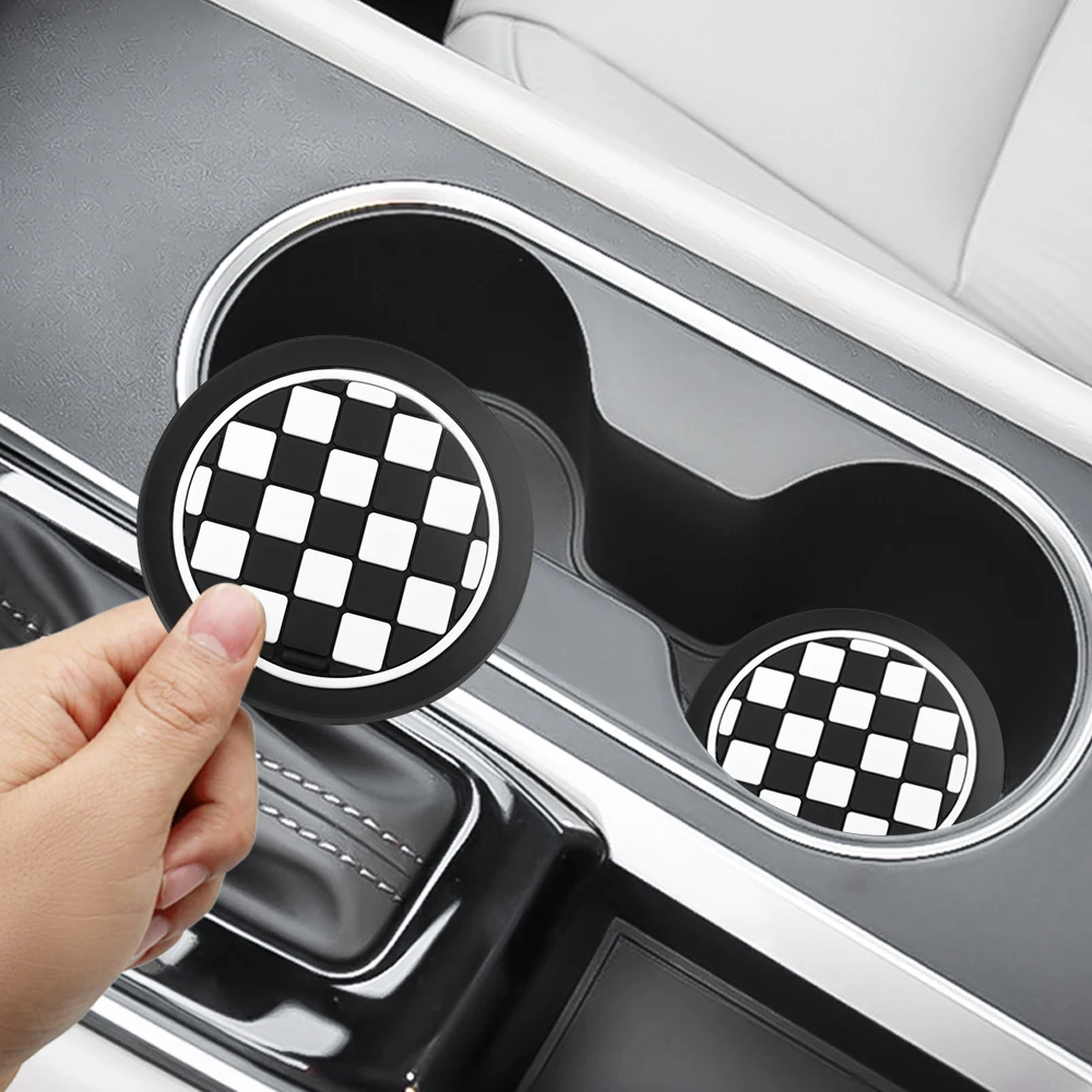 Car Water Cup Bottle Holder Anti-slip Pad sticker for audi a4 b6 b7 b8 a3 8p 8v a6 c6 vw passat b5 golf 4 7 | Автомобили и