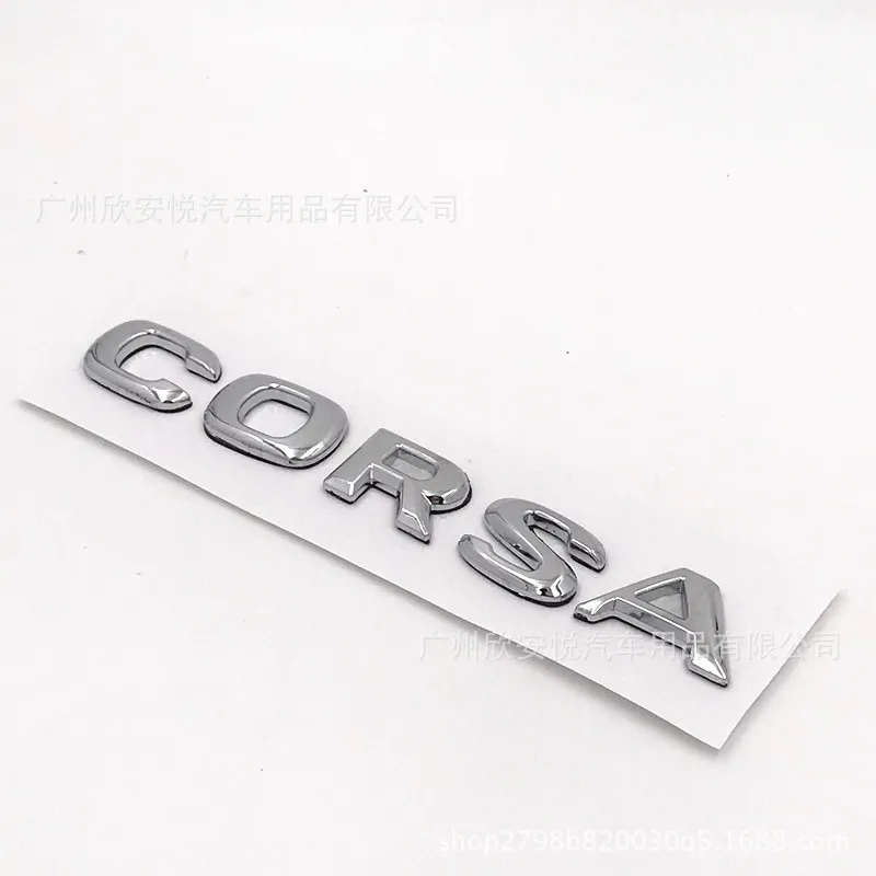 Opel Corsa логотип автомобиля для багажника, бампера наклейки логотип модифицированный знак Opel логотип автомобиля