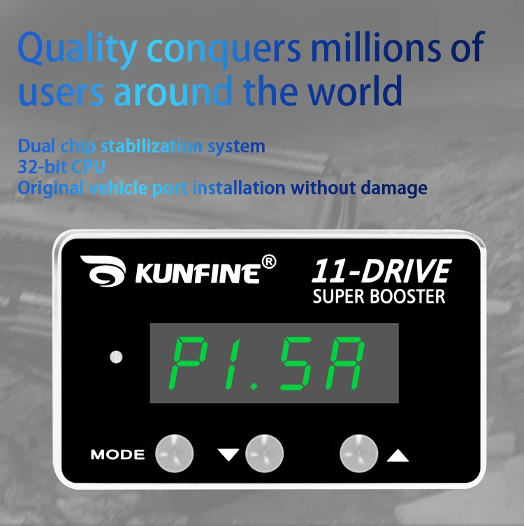 Car Electronic Throttle Controller Racing Accelerator Potent Booster 1 (3)