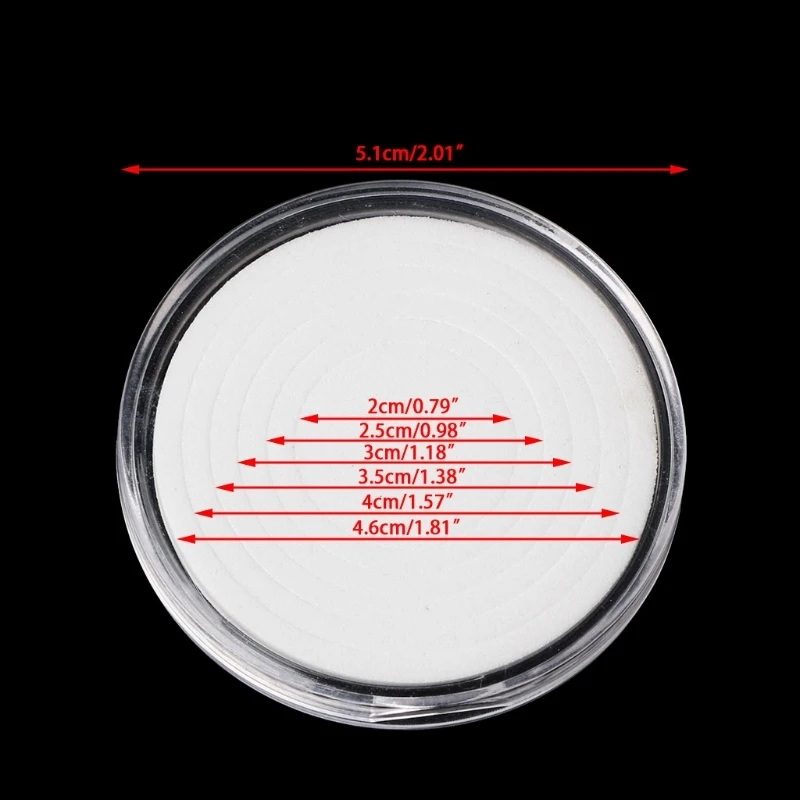 2 1 pc Round Money Coin Commemorative coins Collection Box Material PS For 1oz American Silver Eagles - Цвет: 2