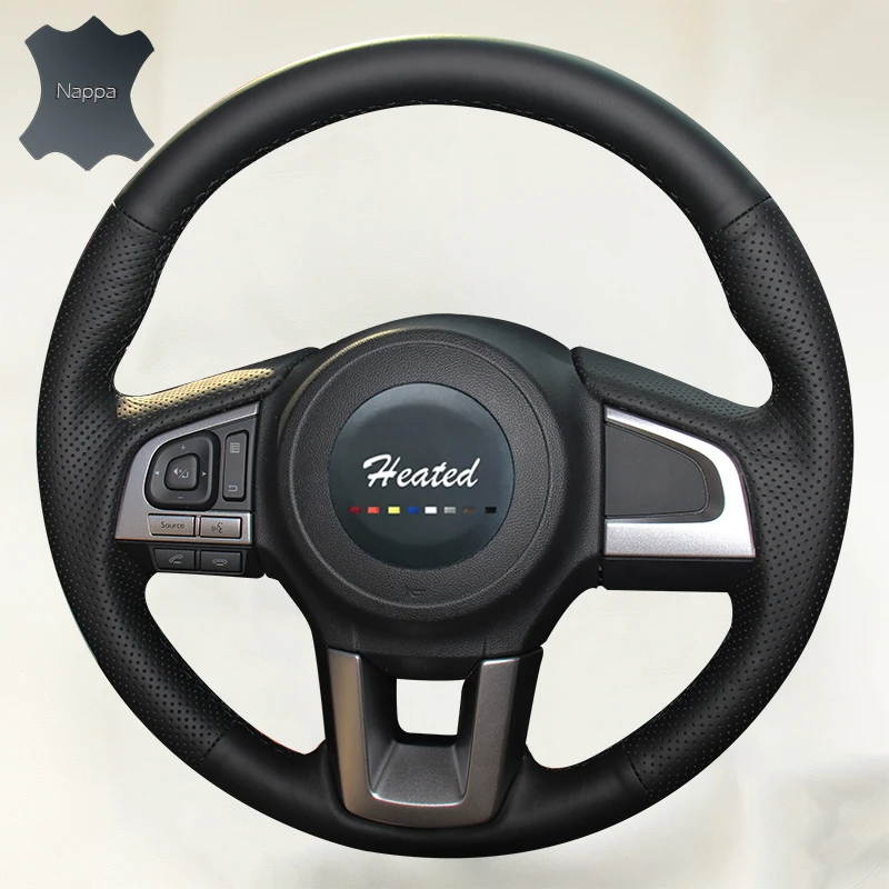 Оплетка на руль автомобиля из кожи Nappa для Subaru outback оплетка руль|steering wheel cover|auto