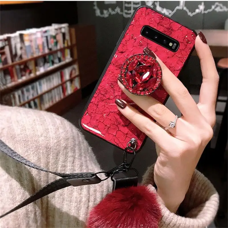 Мрамор Блестящий силиконовый чехол для samsung Galaxy S10 плюс S10E S9 S8 S7 Edge Note 8 9 крышка на A10 A20 Core A20E A30 A40 A50 A70