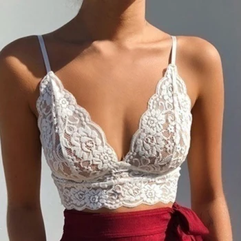 

2020 Sexy Transparent Bra Women Lace Underwear Sets Breathable Ultra thin Bra and Panties Plus Size White Lingerie See Through