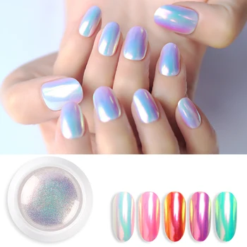 

Nail Art Flashing Nail Glitter Shell Pearl Mirror Magic Mirror Rainbow Neon Nails Powder